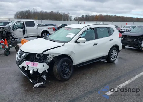2017 Nissan Rogue S из США, поврежденный, VIN JN8AT2MTXHW141330